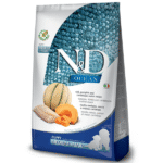 Farmina N&D Ocean Puppy Med/Maxi Dog Food | Cod, Pumpkin & Cantaloupe Melon | Supports Growth & Development | Complete Food for Puppies & Gestating