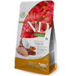 Farmina N&D Quinoa Skin & Coat Cat Food | Grain-Free | Quail, Quinoa, Coconut & Turmeric | Supports Healthy Skin & Coat