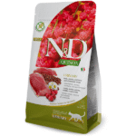 Farmina N&D Quinoa Urinary Cat Food | Grain-Free | Duck, Quinoa, Cranberry & Chamomile | Supports Urinary Health | for Adult Cats